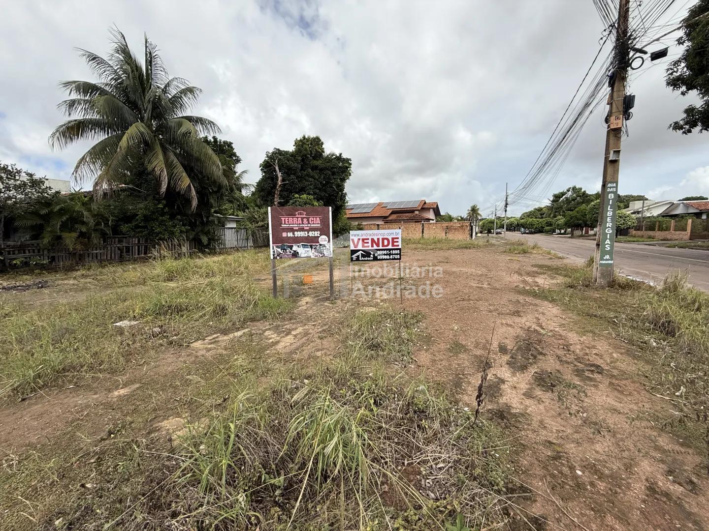 &Oacute;timo terreno de esquina em Avenida comercial de Sinop  Sinop - 
