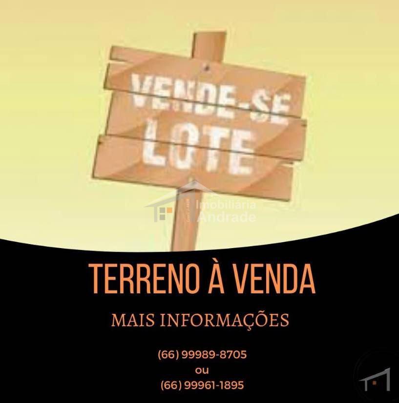 Terreno à venda na Avenida Notre Damme no Residencial Paris  Sinop - 