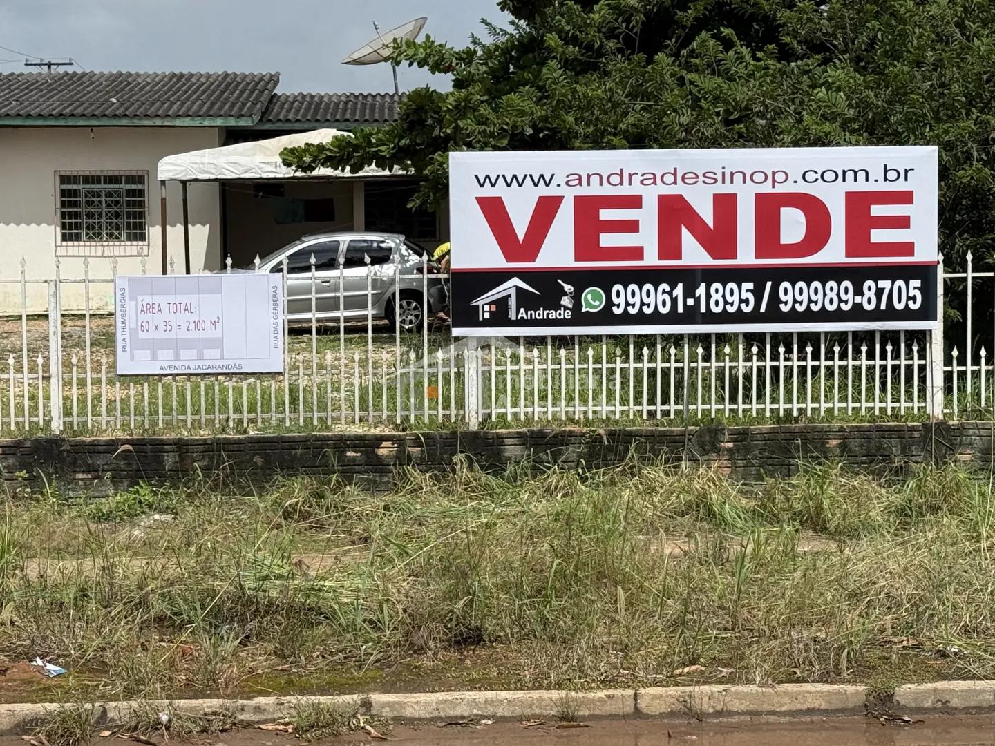 Terreno comercial na Regi&atilde;o Central de Sinop/MT  Sinop - 