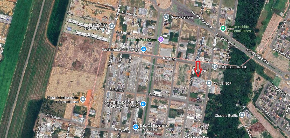 Terreno à venda no Residencial Florença  Sinop - 