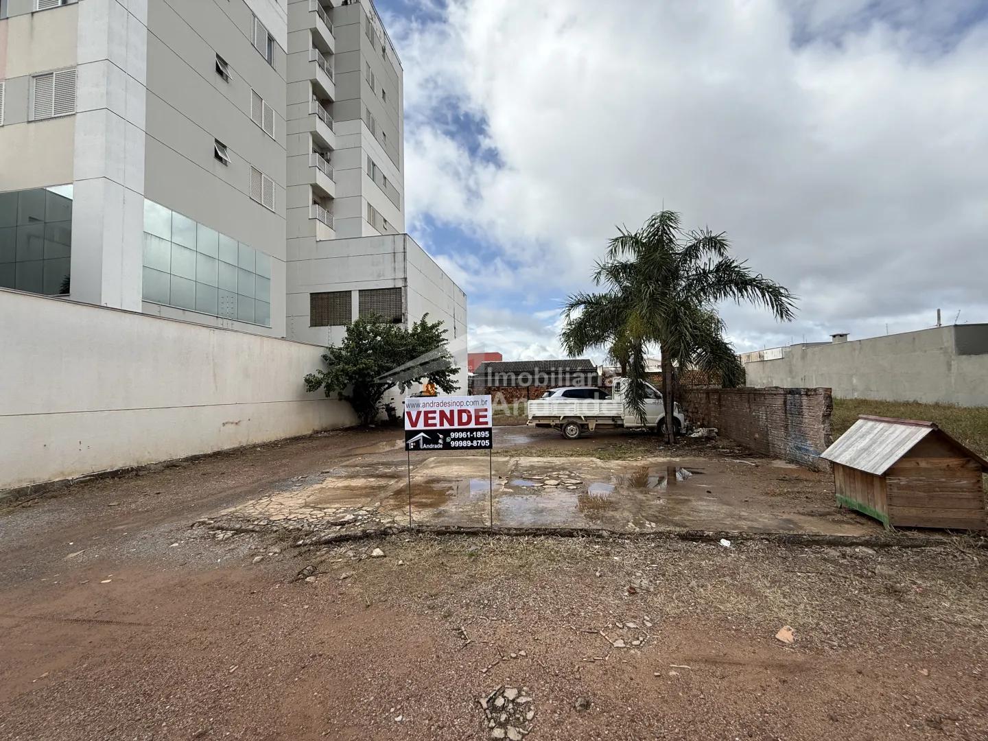 Terreno &aacute; venda com exclusividade na Avenida das Figueiras no Centro de Sinop  Sinop - 