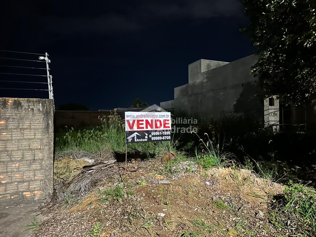 Terreno &aacute; venda no Jardim Belo Horizonte  Sinop - 