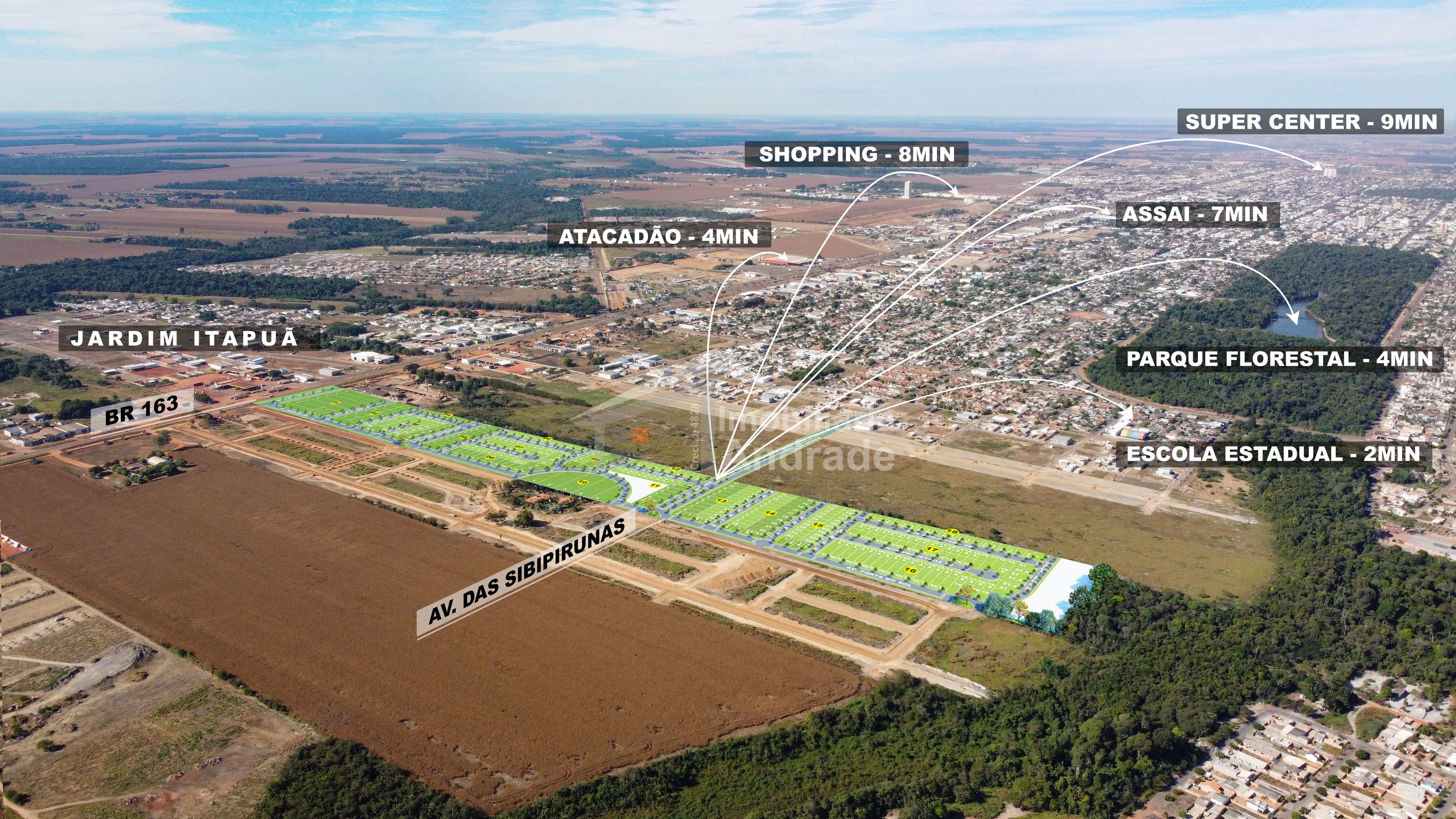 Terreno &aacute; Venda no Jardim Dr. Alberto Sytriski  Sinop - 