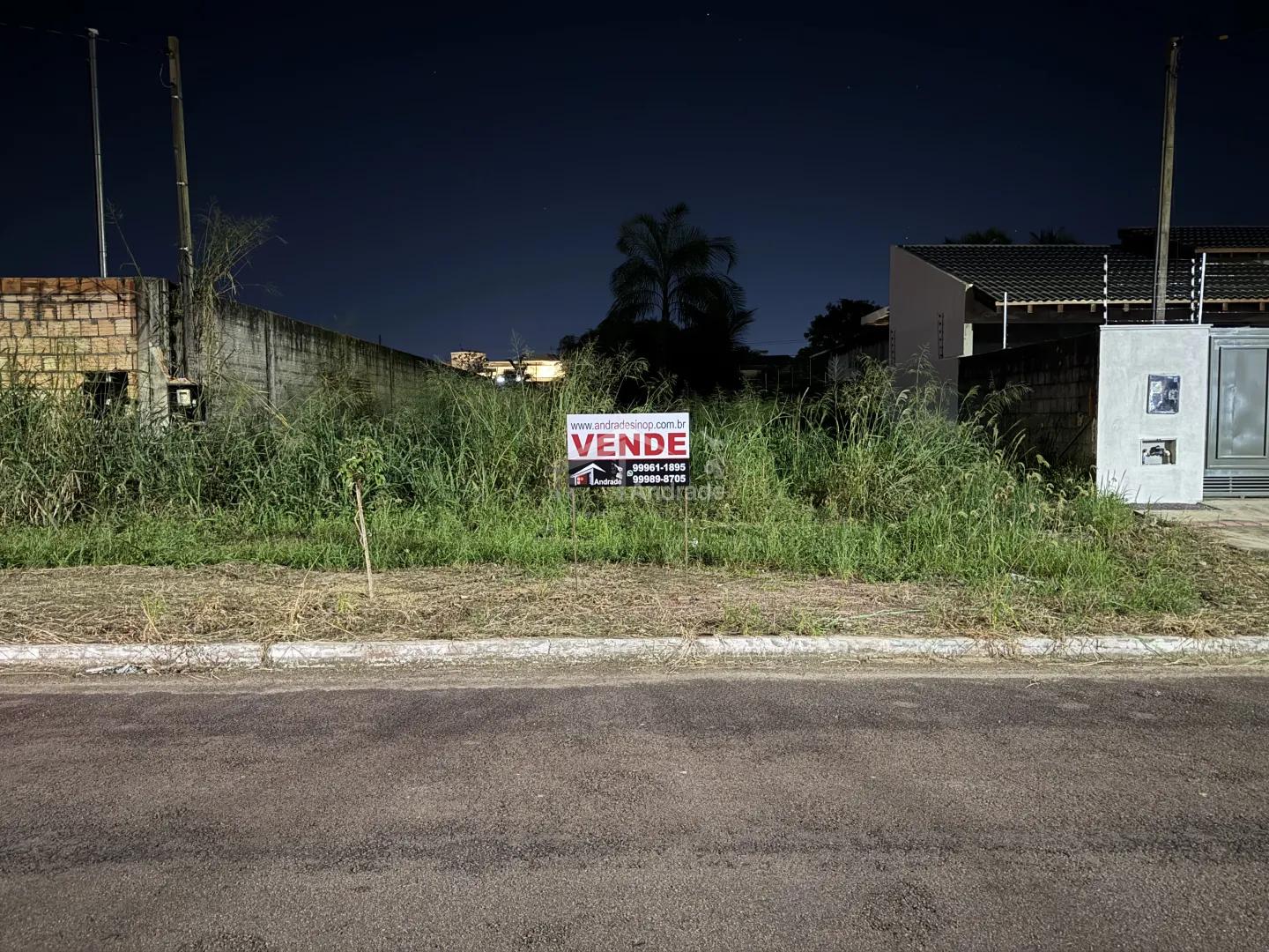 Terreno &aacute; venda no Residencial Paris  Sinop - 