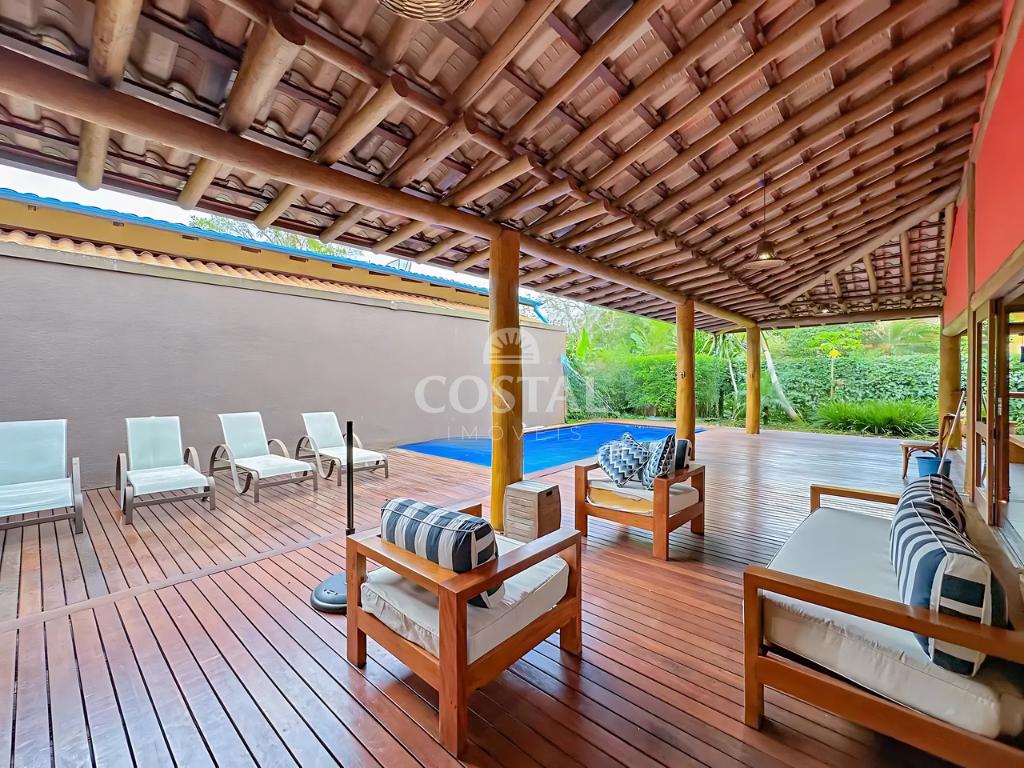 Casa de Condomínio Alto Padrão com 04 Suítes - Praia Dura, Ubatuba/SP - Ubatuba - 