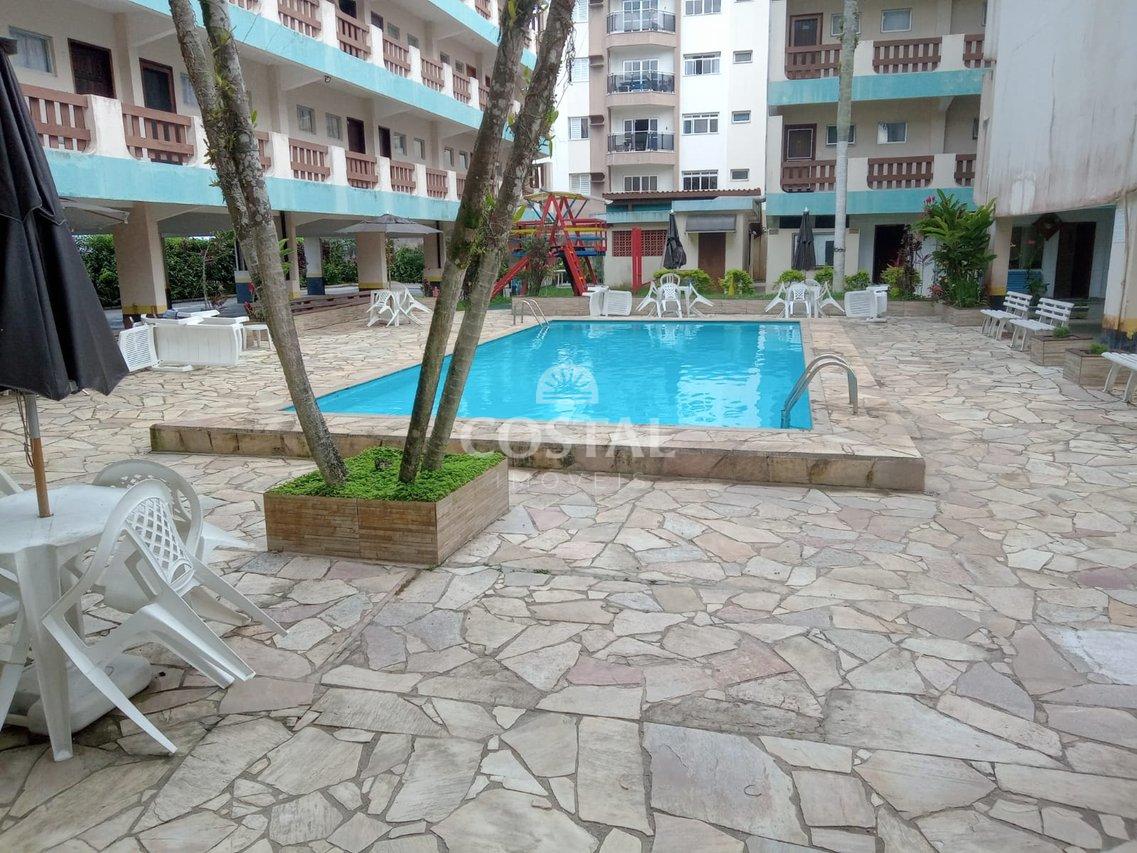 Apartamento 1 dormitório, 1 vaga, Massaguacu/Caraguatatuba/SP Avenida Maestro Heitor de Carvalho Caraguatatuba - 