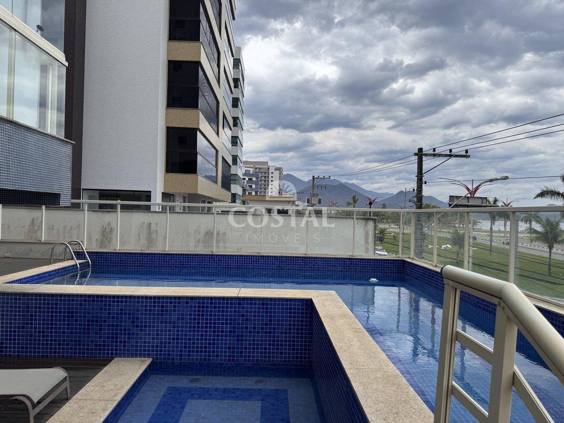 Apartamento Frente mar,  3 dormitórios com 2 suítes , Indaiá  Caraguatatuba - 