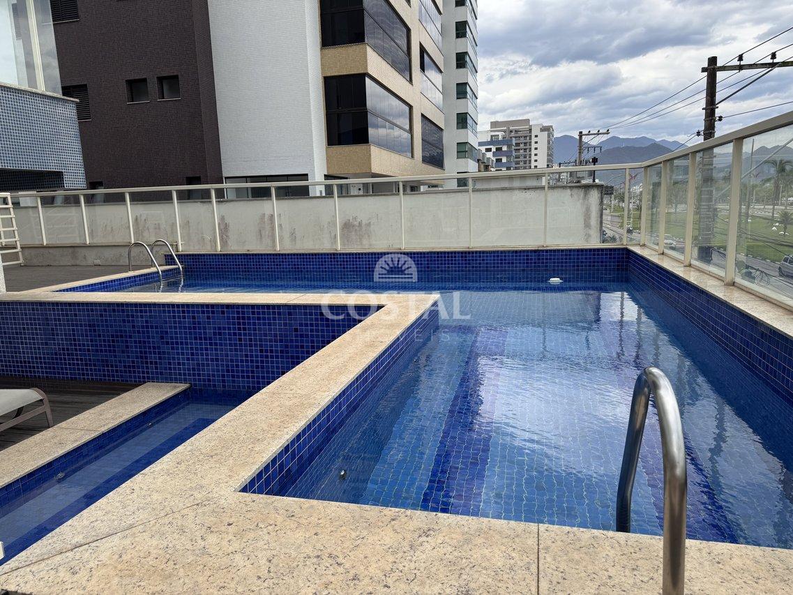 Apartamento Frente mar,  3 dormitórios com 2 suítes , Indaiá  Caraguatatuba - 