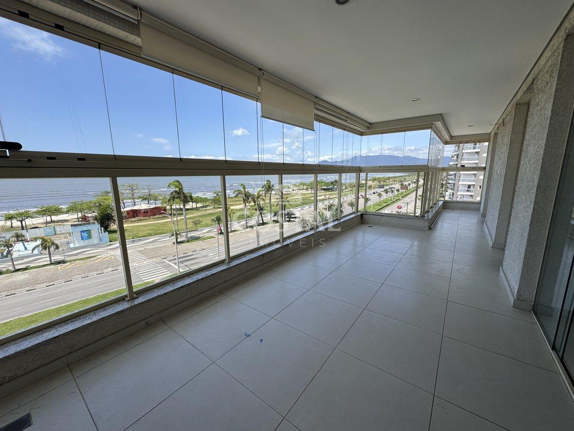 Apartamento Frente mar,  3 dormitórios com 2 suítes , Indaiá  Caraguatatuba - 