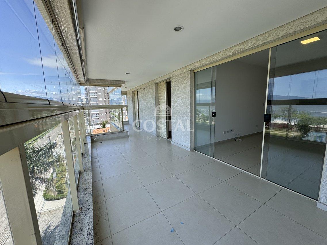 Apartamento Frente mar,  3 dormitórios com 2 suítes , Indaiá  Caraguatatuba - 
