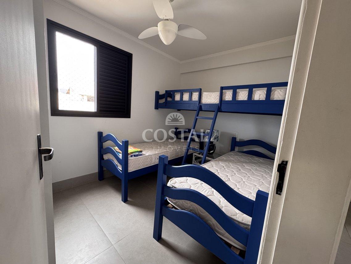 Apartamento frente mar com 3 dormitórios, 1 suíte no Massaguaçu Rua Donato Mascarenhas Filho,  Caraguatatuba - 