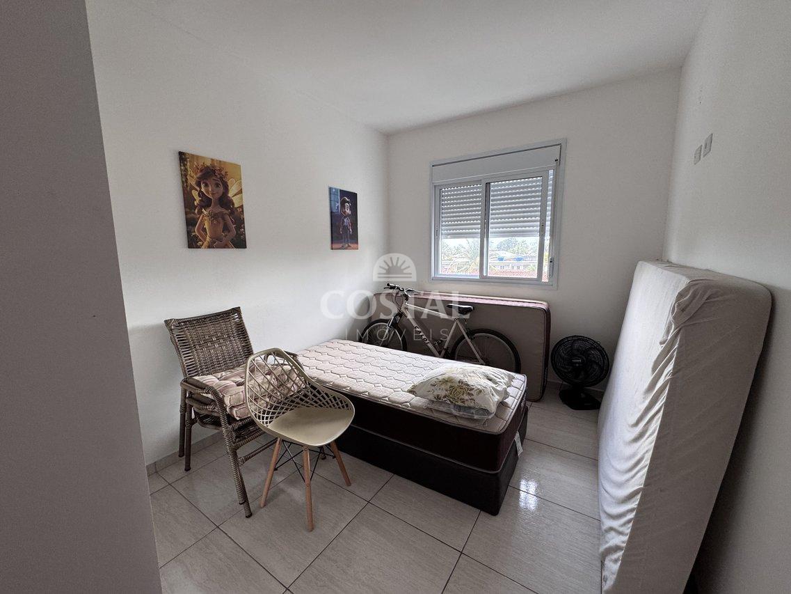 Apartamento 2 dormitorios com 1 suite,  150 m da Praia  Caraguatatuba - 