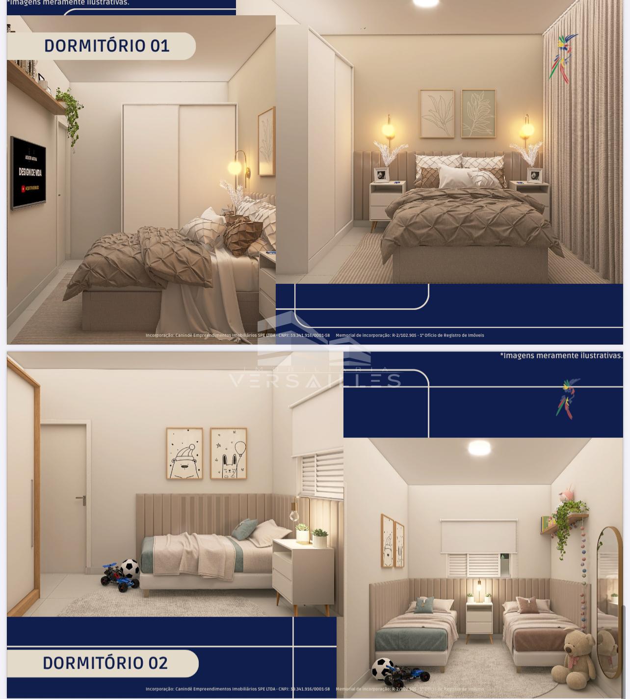 Casa de Condomínio, 2 quartos - Foto 1