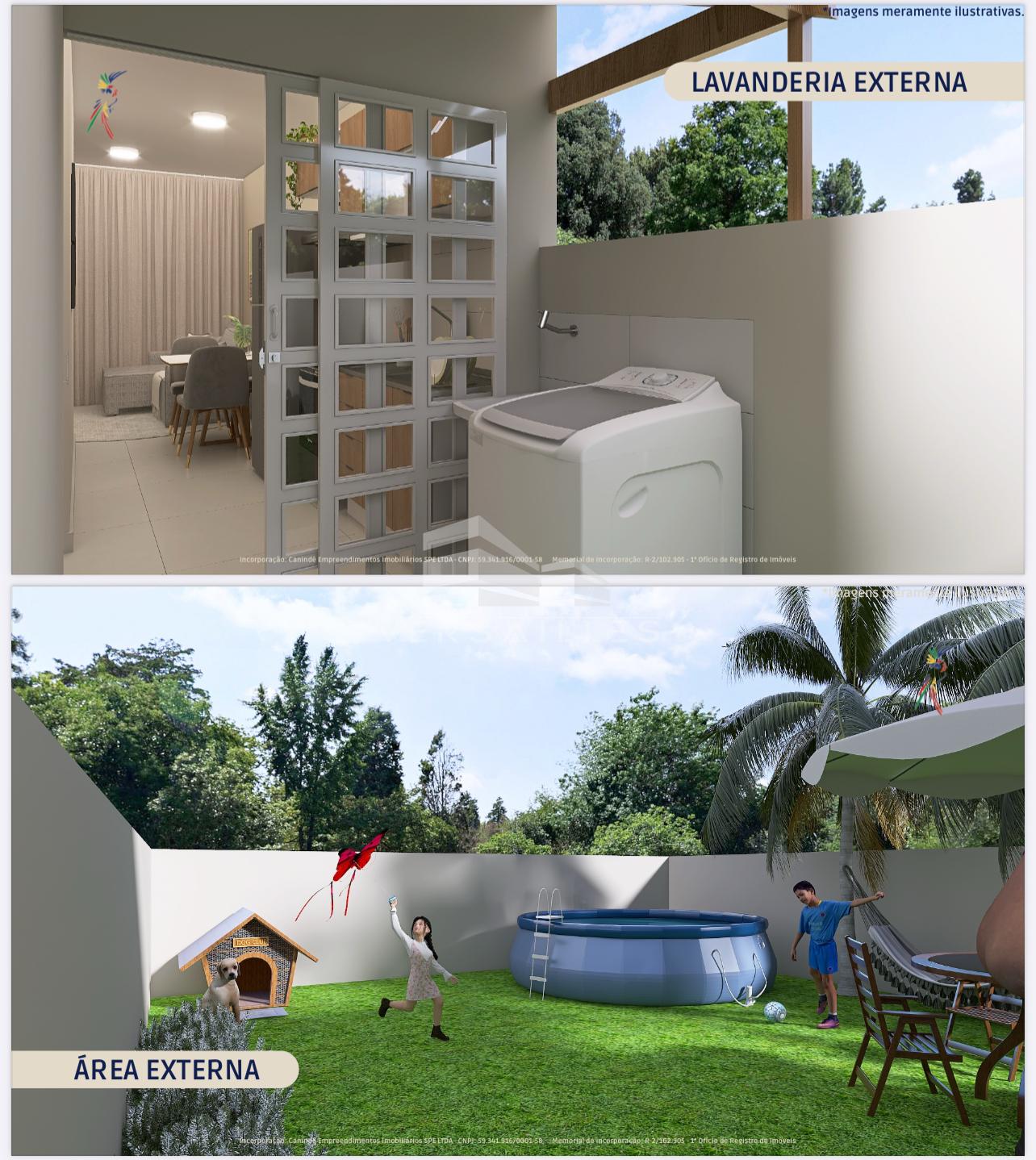 Casa de Condomínio, 2 quartos - Foto 4