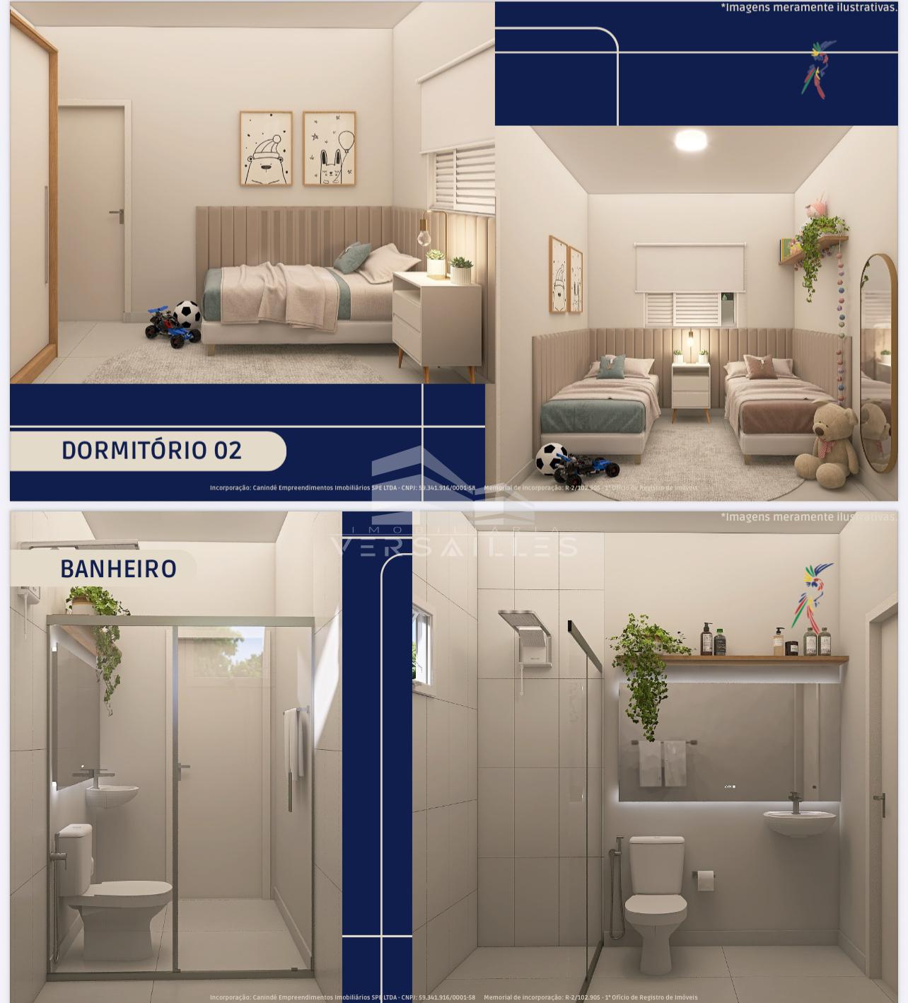 Casa de Condomínio, 2 quartos - Foto 2