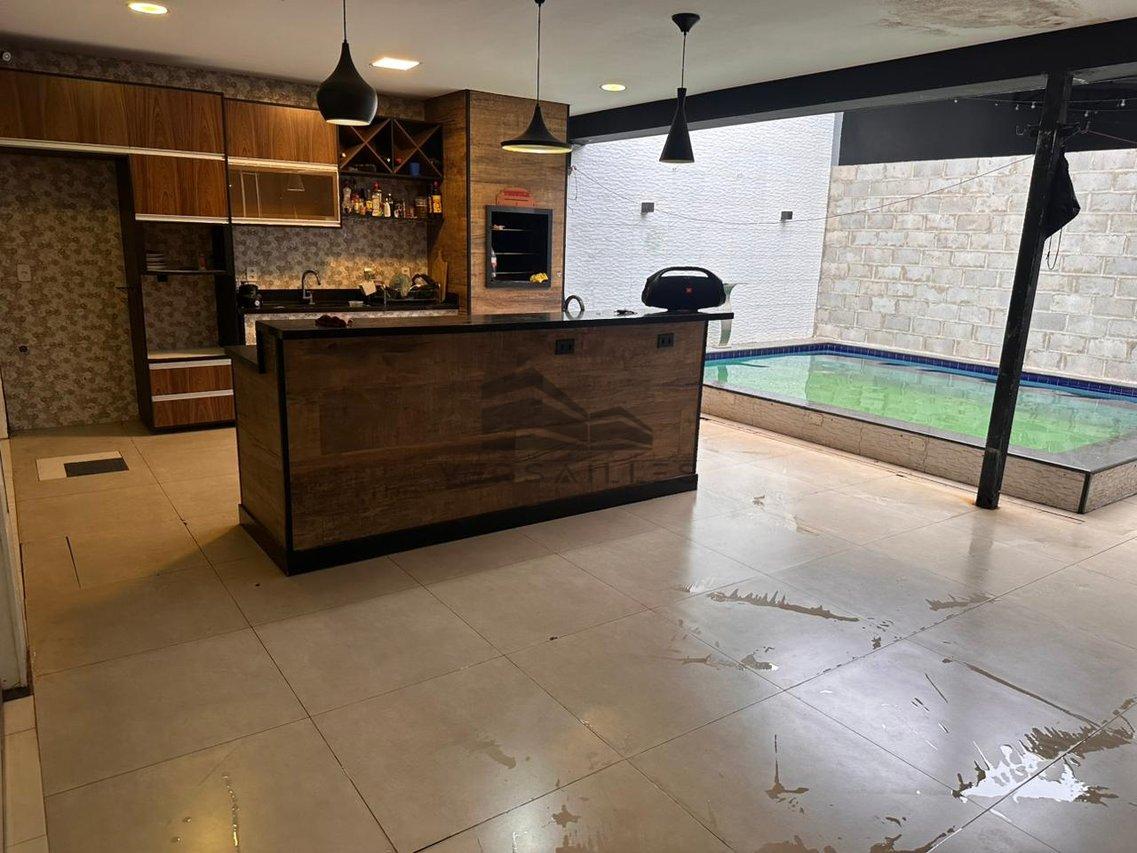 Casa com piscina em via Pública Rua Miguel Chakian Porto Velho - 