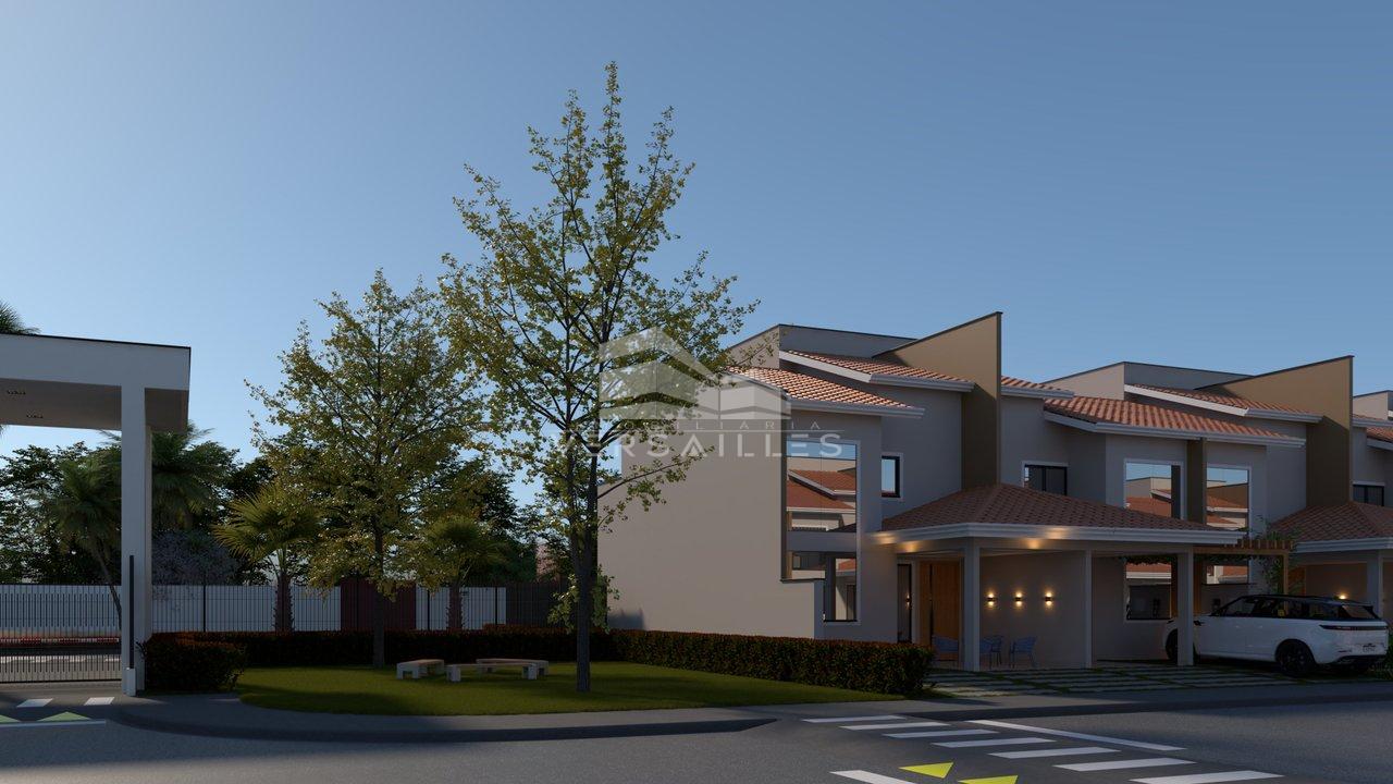 Sobrados em bloco 124,48m² Residencial Valença Rua Coqueiro Porto Velho - 