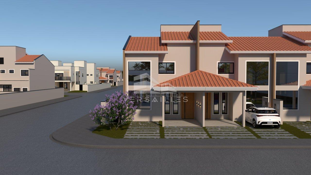 Sobrados em bloco 124,48m² Residencial Valença Rua Coqueiro Porto Velho - 