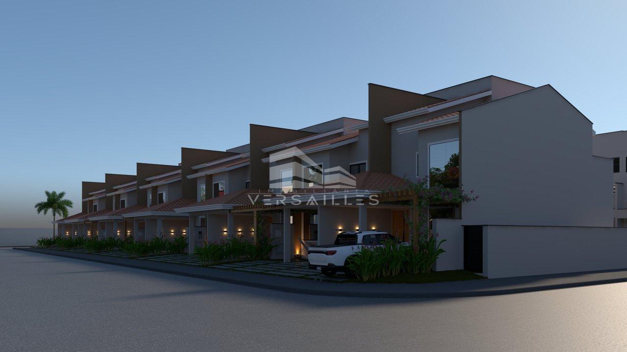 Sobrados em bloco 124,48m² Residencial Valença Rua Coqueiro Porto Velho - 