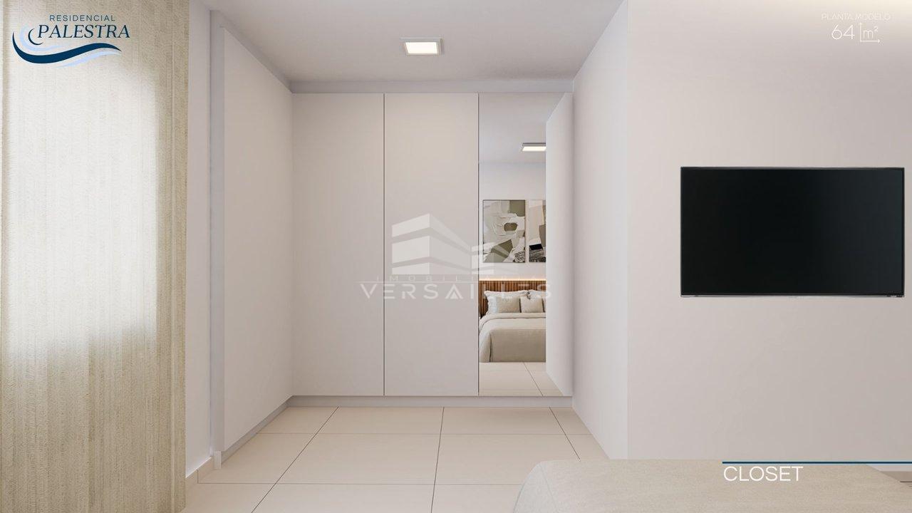 Apartamento de 2 quartos sendo uma suíte com plantas a partir de 58 m² Rua Júlia Porto Velho - 