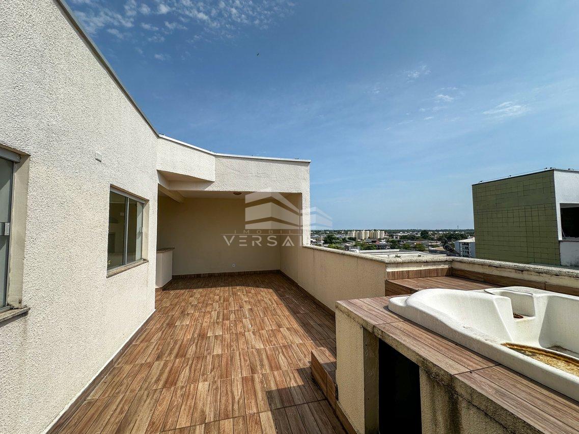 Apartamento duplex com área gourmet no piso superiot Rua Cipriano Gurgel Porto Velho - 