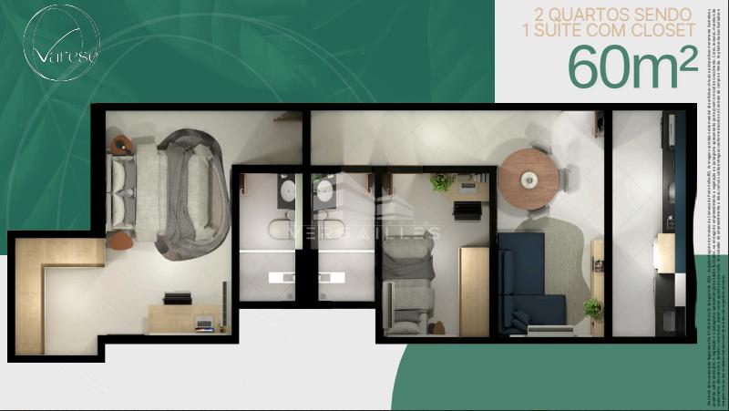 Apartamento, 3 quartos, 66 m² - Foto 11