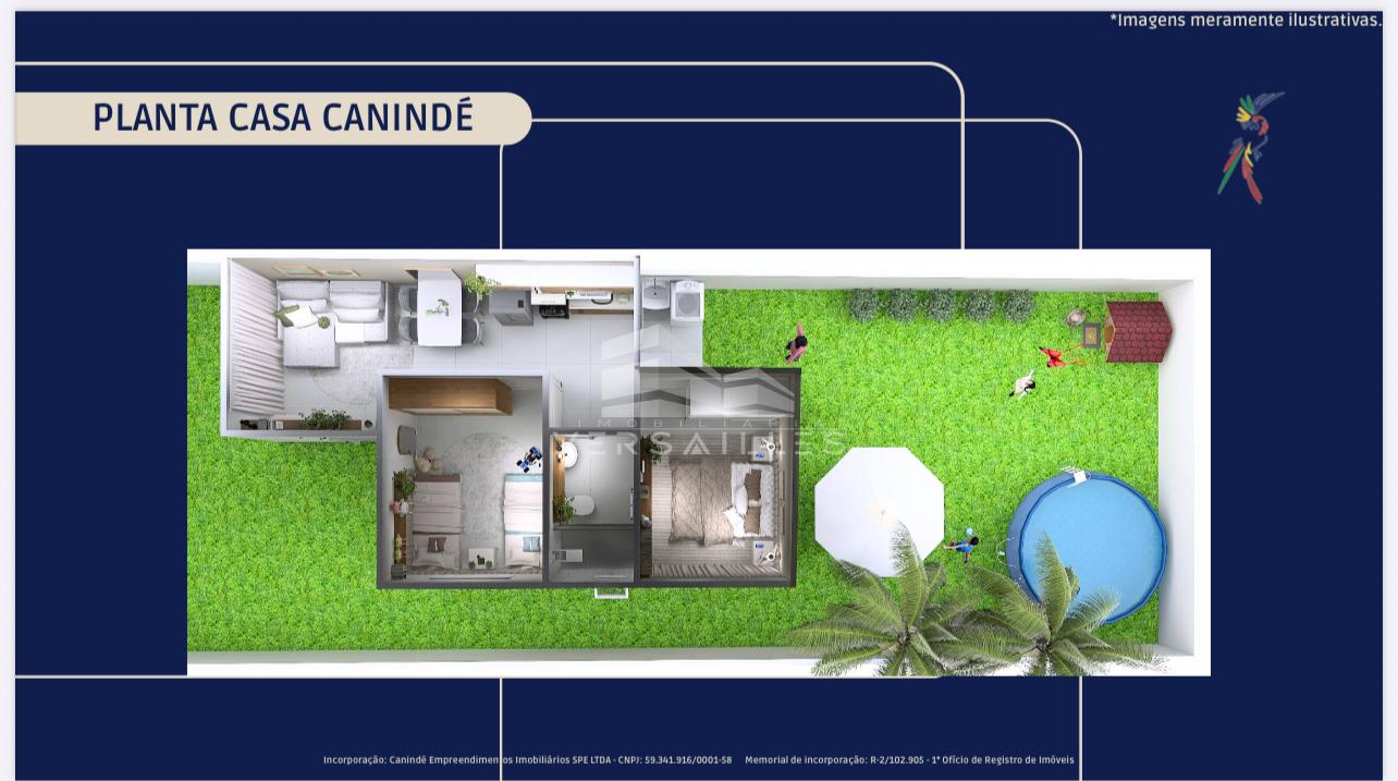 Casa de Condomínio, 2 quartos - Foto 13