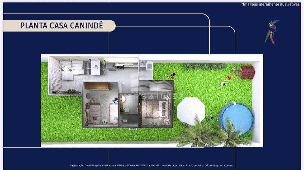 Casa em condomínio na planta Rua Canindé Porto Velho - 