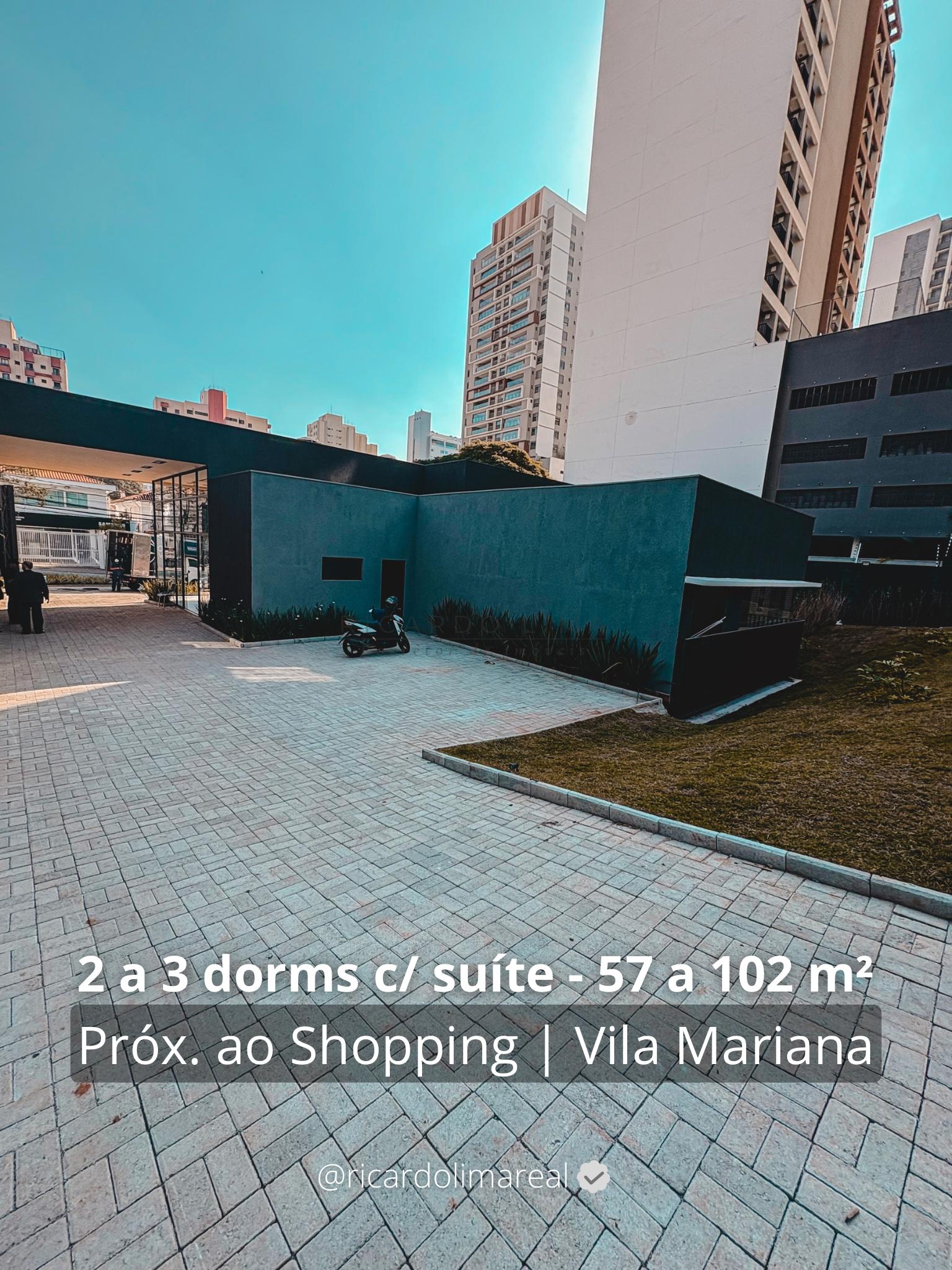 Pleno Vila Mariana: Apartamento de 2 dormit&oacute;rios de 57 m&sup2; com vaga e lazer completo Rua Coronel Lisboa São Paulo - 