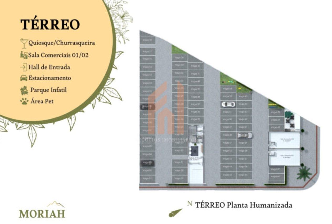 RESIDENCIAL MORIAH, apartamentos de 01 dormitório com entrada a partir de R$7.300,00 Osvaldo Minella Camboriú - 
