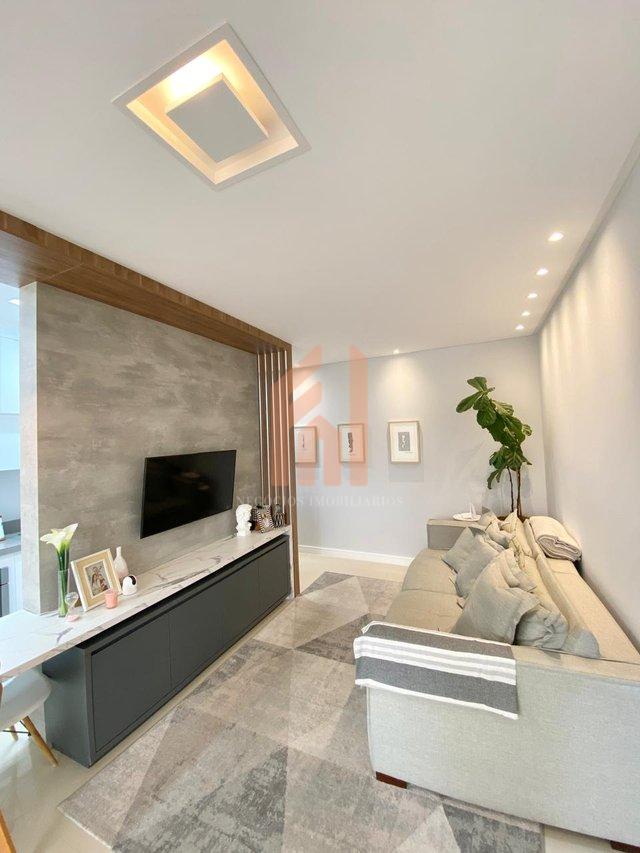 Apartamento Mobiliado de 02 dormitórios com 02 vagas em cond. com completa infraestrura! - Camboriú - 