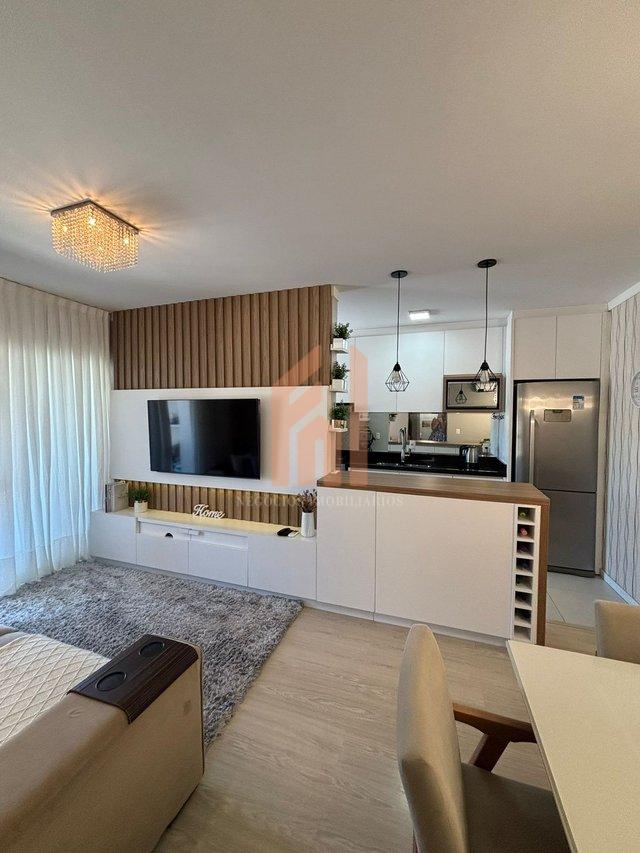 Apto Mobiliado de 02 dormitórios em condomínio com completa infraestrutura! - Camboriú - 
